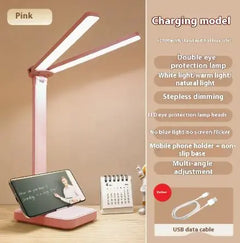 Dual Lamp & Phone Holder