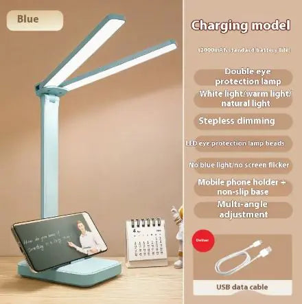 Dual Lamp & Phone Holder